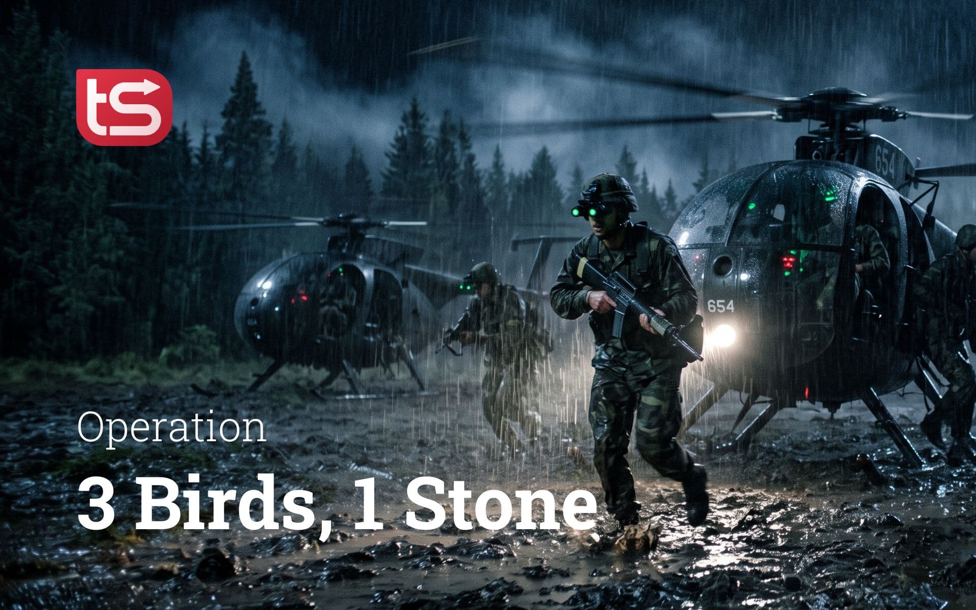 3 Birds 1 Stone